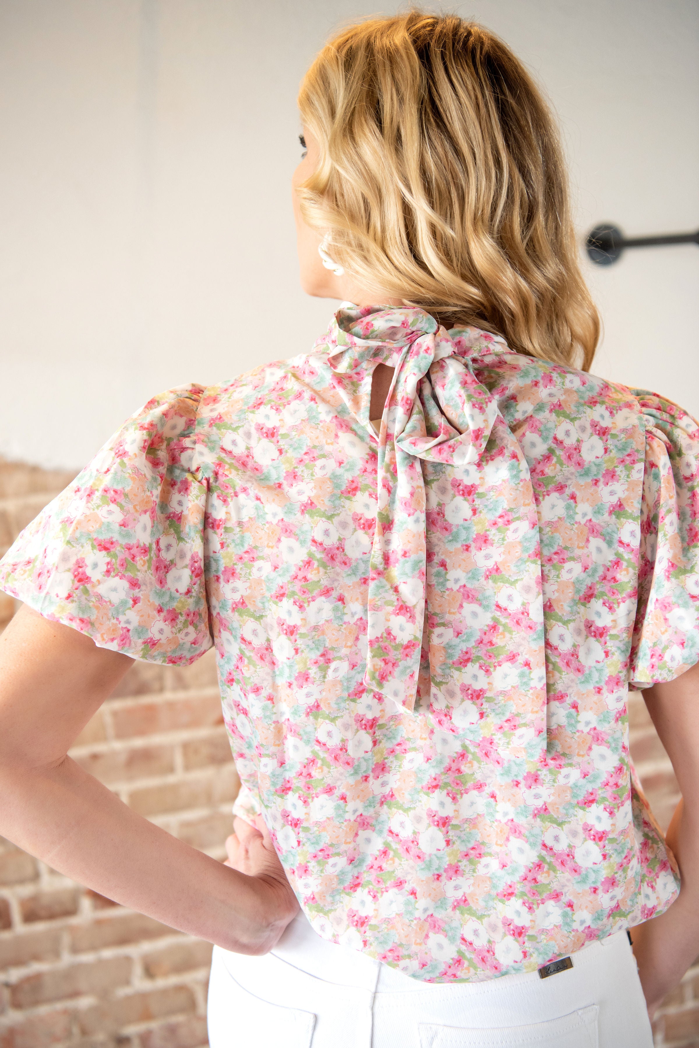 Pop of Color Blouse